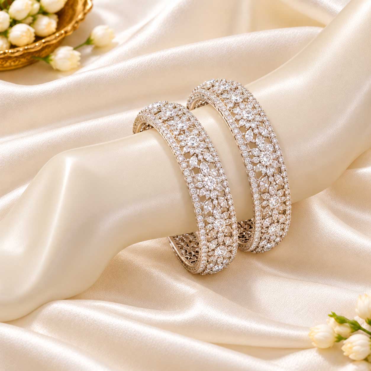 Diamond Bangles