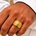 Spiral Wind Ring Mens